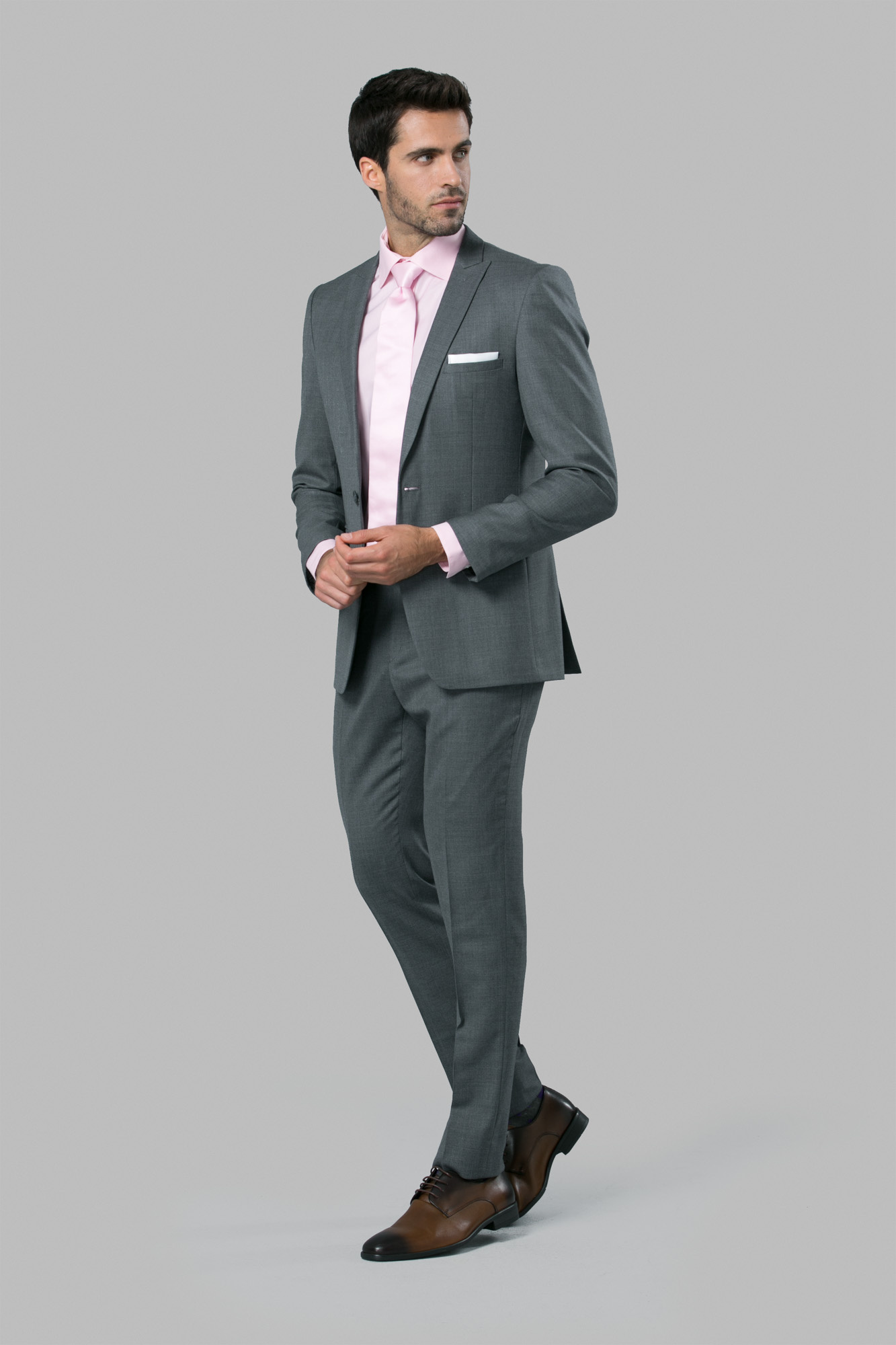 Gray clearance wedding suit